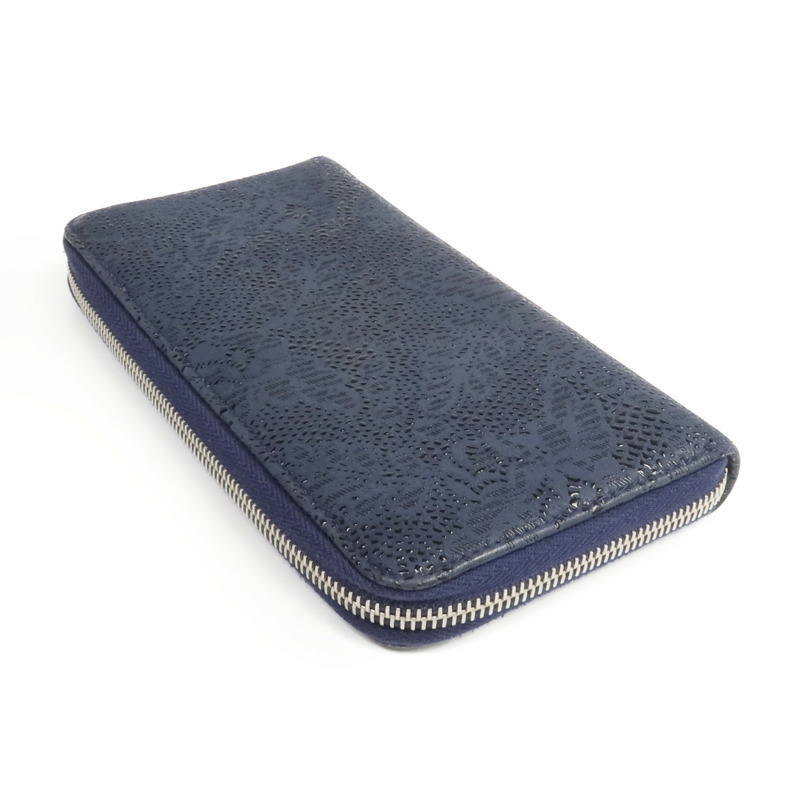 CHANEL 塗層帆布Long Zip-around Wallet長錢包-4