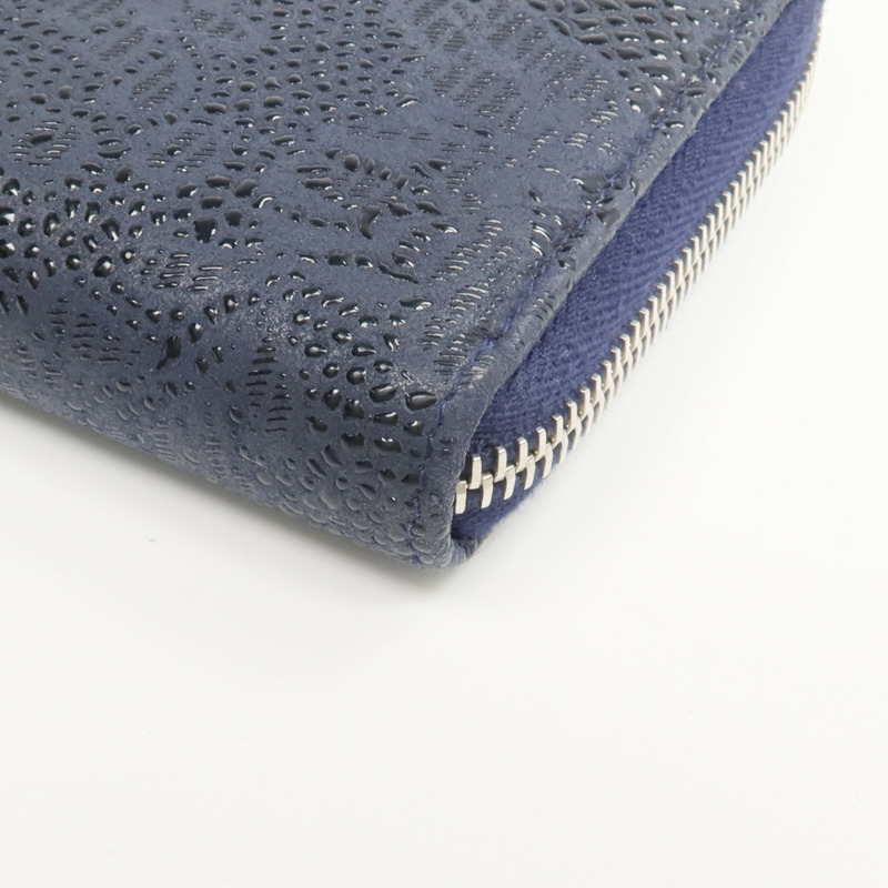 CHANEL 塗層帆布Long Zip-around Wallet長錢包-12