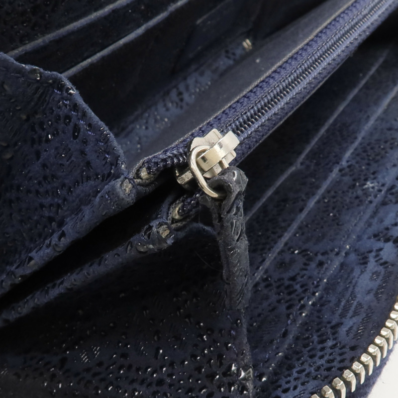 CHANEL 塗層帆布Long Zip-around Wallet長錢包-17