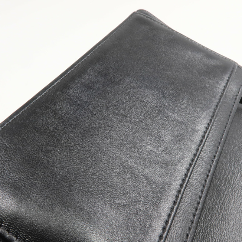 CHANEL 羊皮皮革Boy Wallet長錢包-10