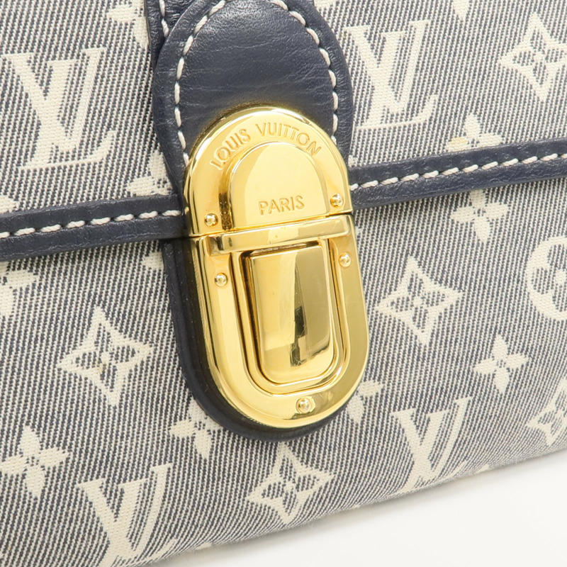LOUIS VUITTON Monogram Idylle Portefeuille Sarah長錢包-13
