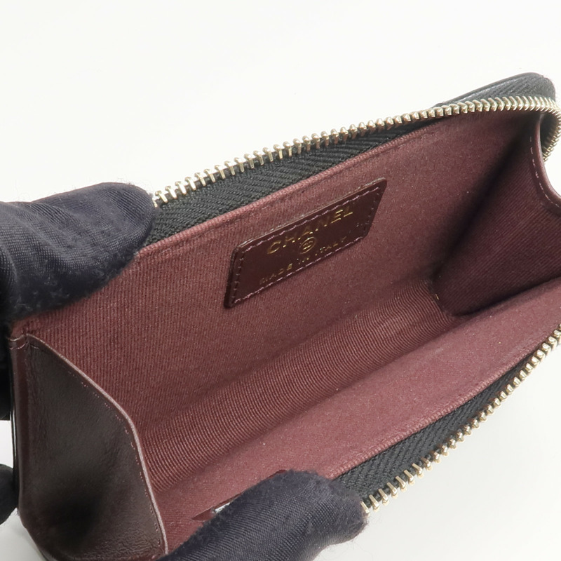 CHANEL 牛皮皮革Card Case卡片套-5