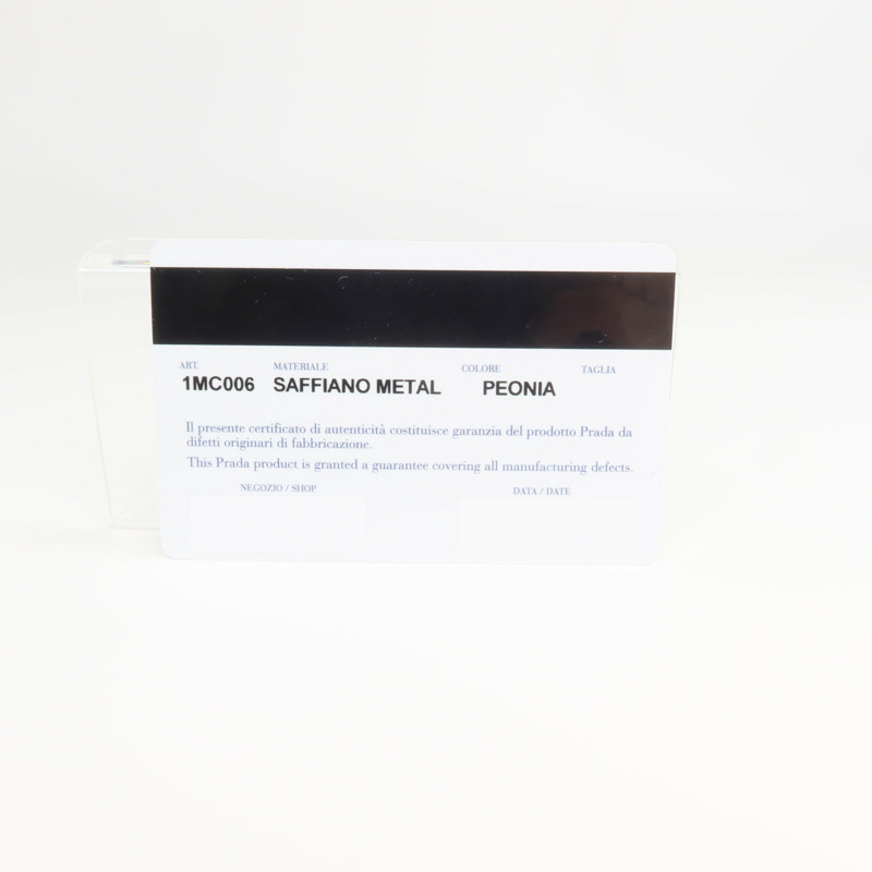 PRADA 牛皮皮革Card Case卡片套-8