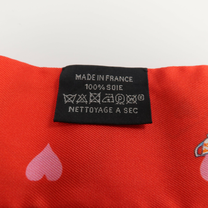 HERMES 絲質Twilly絲巾-4