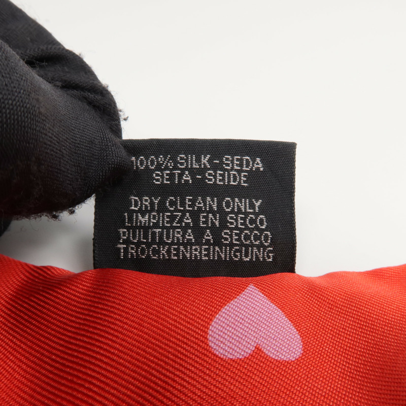 HERMES 絲質Twilly絲巾-5