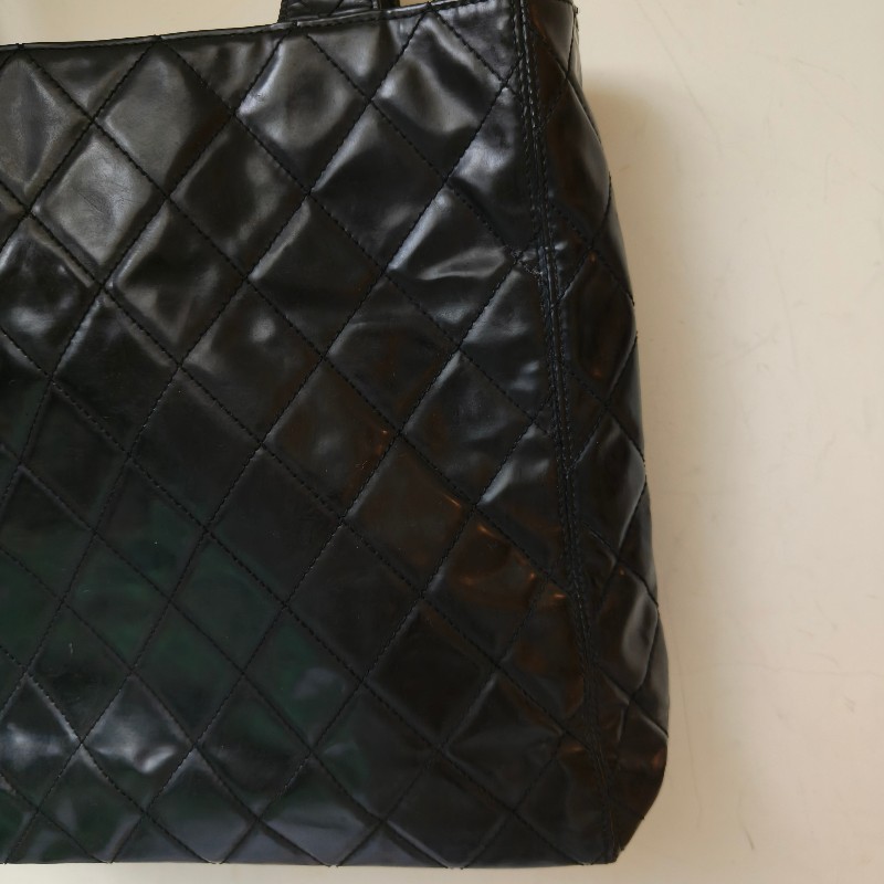 ‼️母親節狂降🫅‼️（原$35800）只到5/10⏰㊣✨CHANEL✨香奈兒 黑色 老香 小香 菱格紋 托特包 肩背包 文件包/二手包/二手精品🌳二手樹屋🌳-24