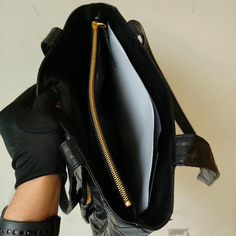 ‼️母親節狂降🫅‼️（原$35800）只到5/10⏰㊣✨CHANEL✨香奈兒 黑色 老香 小香 菱格紋 托特包 肩背包 文件包/二手包/二手精品🌳二手樹屋🌳-48