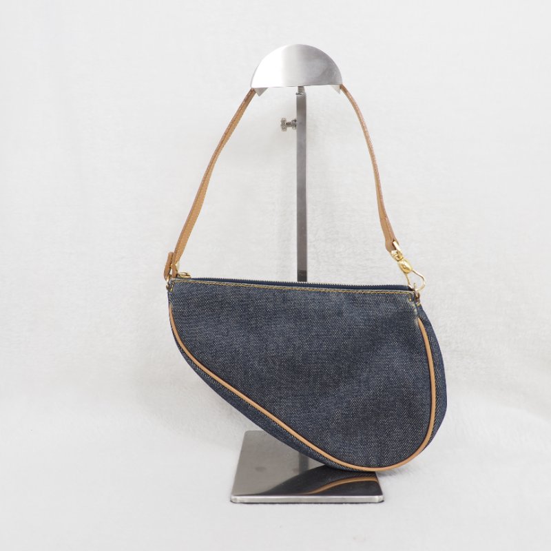 DIOR Saddle 牛仔單肩包-1