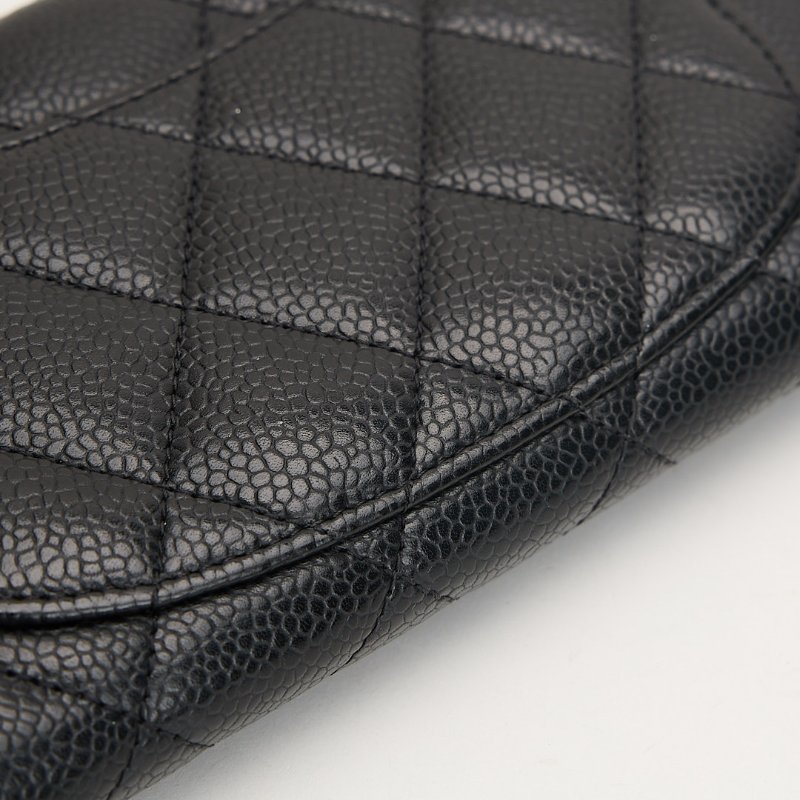 二手Chanel cf長夾/黑金牛-13