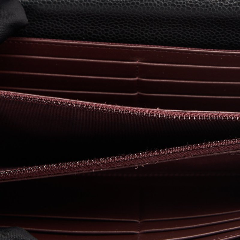 二手Chanel cf長夾/黑金牛-18