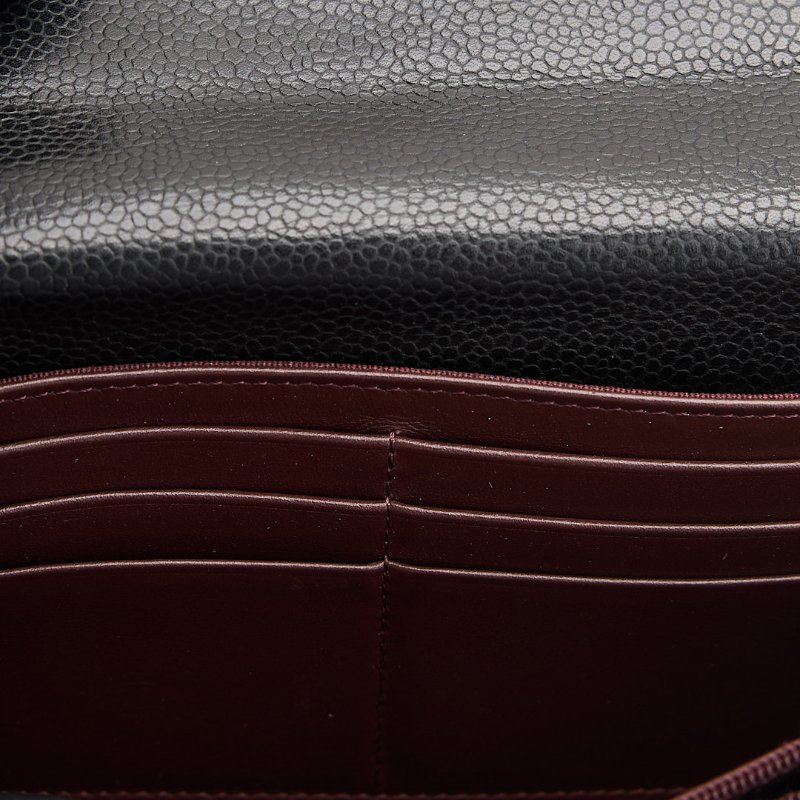 二手Chanel cf長夾/黑金牛-20