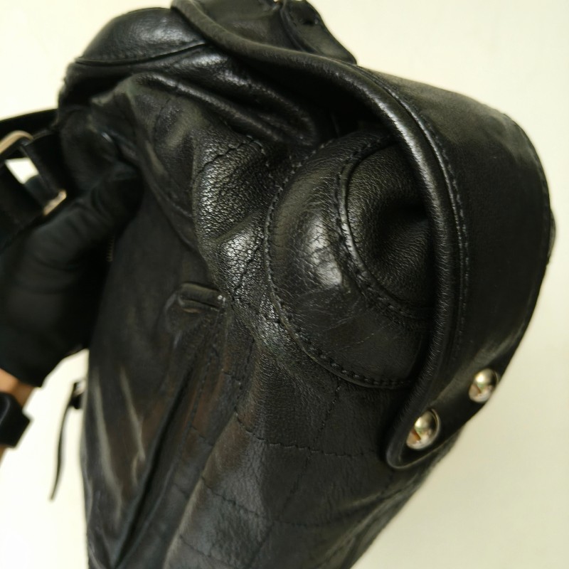 ‼️母親節狂降🫅‼️（原$42800）只到5/10⏰㊣✨CHANEL✨香奈兒 黑色 老香 小香 雙C 雷標 保齡球包 托特包 肩背包/二手包/二手精品🌳二手樹屋🌳-6