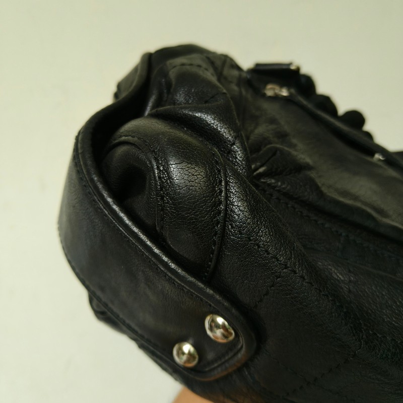 ‼️母親節狂降🫅‼️（原$42800）只到5/10⏰㊣✨CHANEL✨香奈兒 黑色 老香 小香 雙C 雷標 保齡球包 托特包 肩背包/二手包/二手精品🌳二手樹屋🌳-9