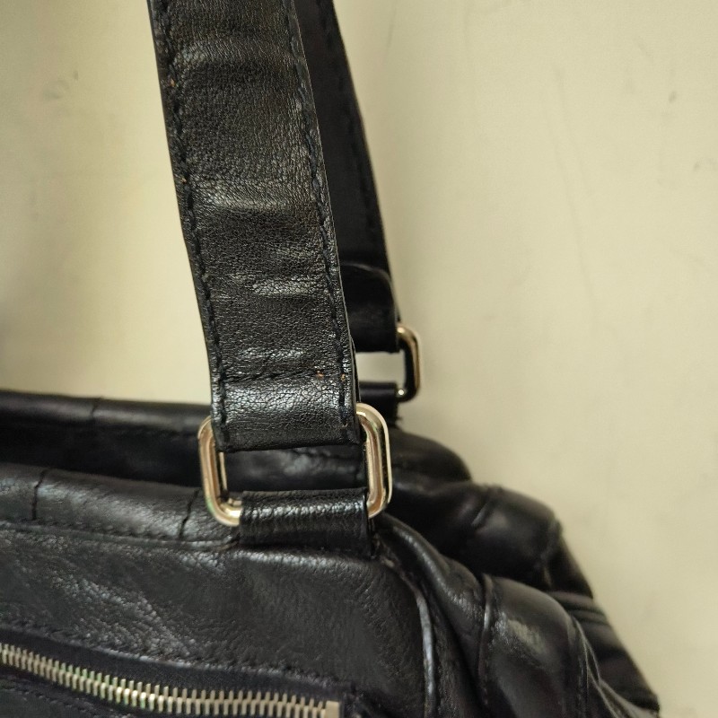 ‼️母親節狂降🫅‼️（原$42800）只到5/10⏰㊣✨CHANEL✨香奈兒 黑色 老香 小香 雙C 雷標 保齡球包 托特包 肩背包/二手包/二手精品🌳二手樹屋🌳-17