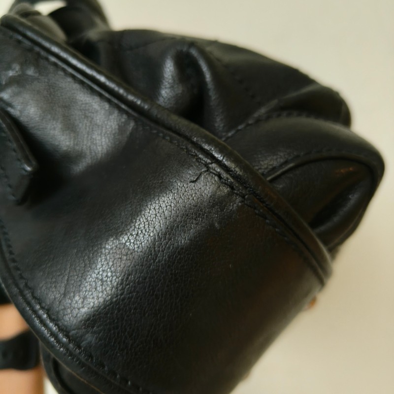 ‼️母親節狂降🫅‼️（原$42800）只到5/10⏰㊣✨CHANEL✨香奈兒 黑色 老香 小香 雙C 雷標 保齡球包 托特包 肩背包/二手包/二手精品🌳二手樹屋🌳-44