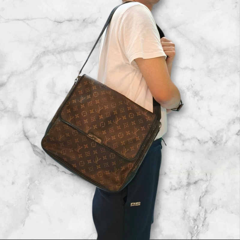‼️母親節狂降🫅‼️（原$16800）只到5/10⏰㊣✨Louis Vuitton✨路易威登 LV 經典 老花 大款 航空包 記者包 相機包 肩背包 斜背包/二手精品/二手包/保證正品🌳二手樹屋🌳-59