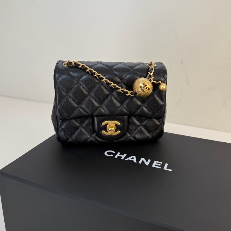 Chanel｜經典款金球方胖-0