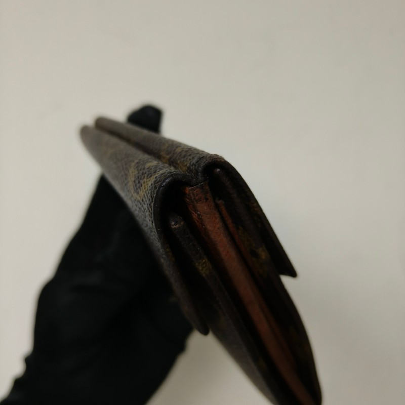 ‼️母親節狂降🫅‼️（原$6800）只到5/10⏰㊣✨Louis Vuitton✨路易威登 LV 老花 釘釦 短夾 皮夾 錢包/二手精品/二手皮夾/保證正品🌳二手樹屋🌳-8