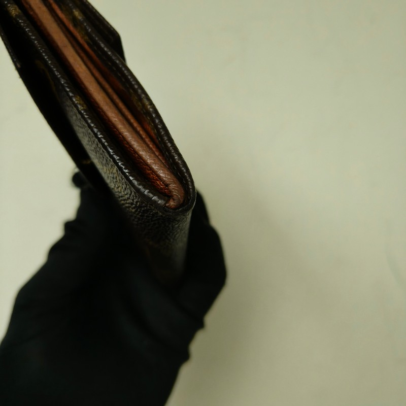 ‼️母親節狂降🫅‼️（原$6800）只到5/10⏰㊣✨Louis Vuitton✨路易威登 LV 老花 釘釦 短夾 皮夾 錢包/二手精品/二手皮夾/保證正品🌳二手樹屋🌳-9