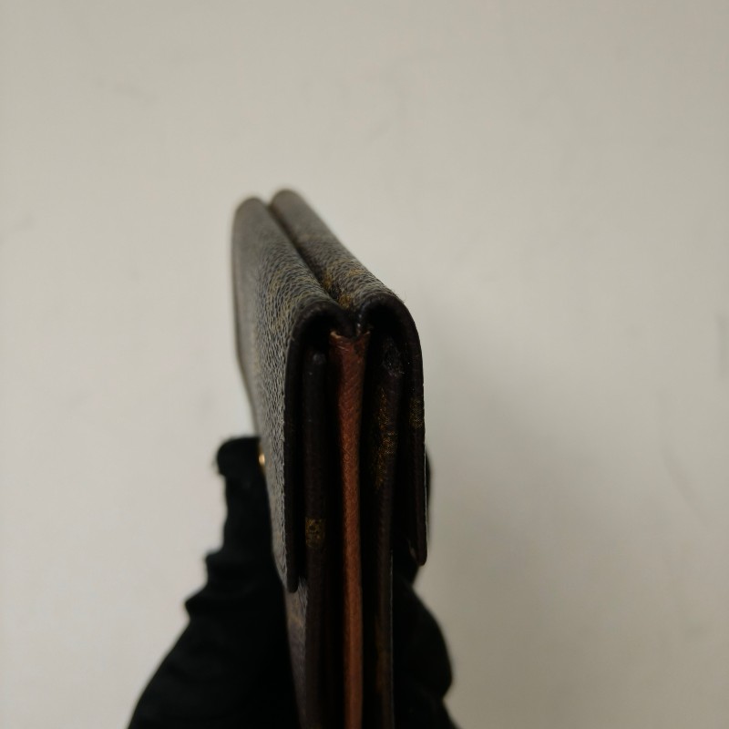 ‼️母親節狂降🫅‼️（原$6800）只到5/10⏰㊣✨Louis Vuitton✨路易威登 LV 老花 釘釦 短夾 皮夾 錢包/二手精品/二手皮夾/保證正品🌳二手樹屋🌳-10