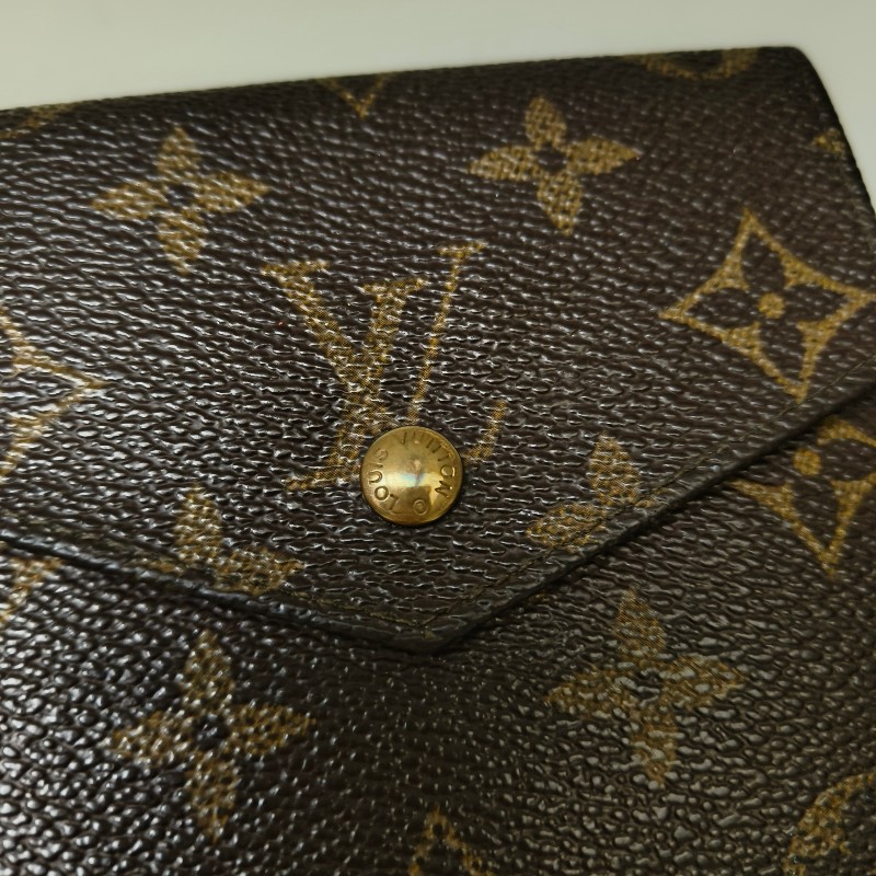 ‼️母親節狂降🫅‼️（原$6800）只到5/10⏰㊣✨Louis Vuitton✨路易威登 LV 老花 釘釦 短夾 皮夾 錢包/二手精品/二手皮夾/保證正品🌳二手樹屋🌳-12