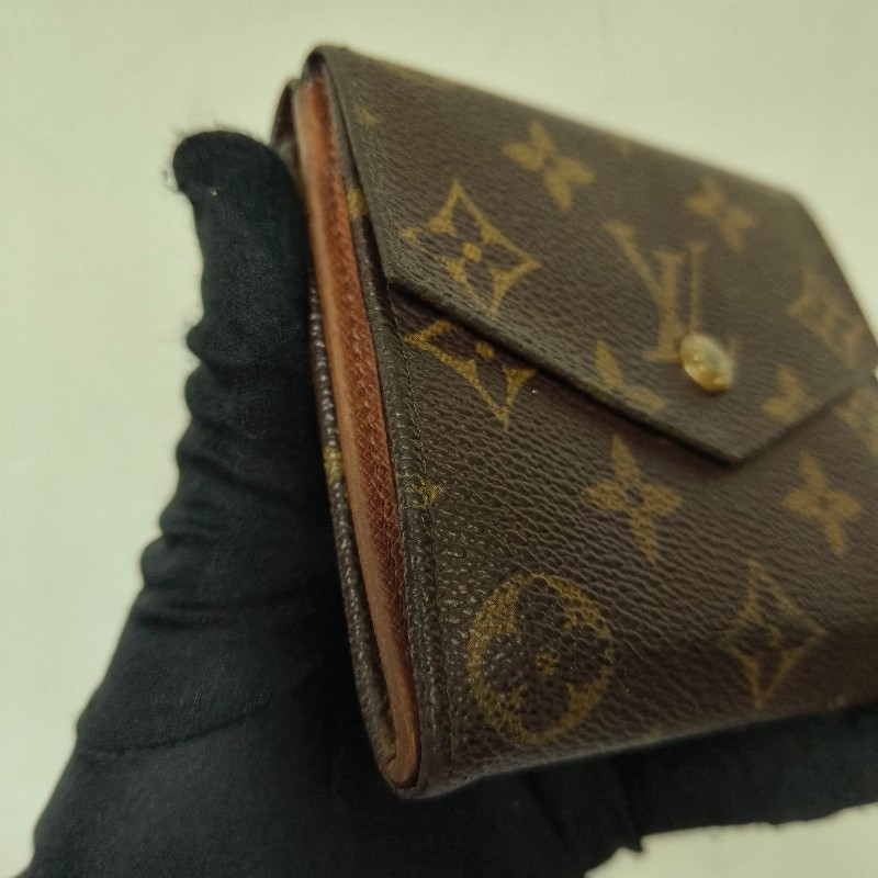 ‼️母親節狂降🫅‼️（原$6800）只到5/10⏰㊣✨Louis Vuitton✨路易威登 LV 老花 釘釦 短夾 皮夾 錢包/二手精品/二手皮夾/保證正品🌳二手樹屋🌳-13