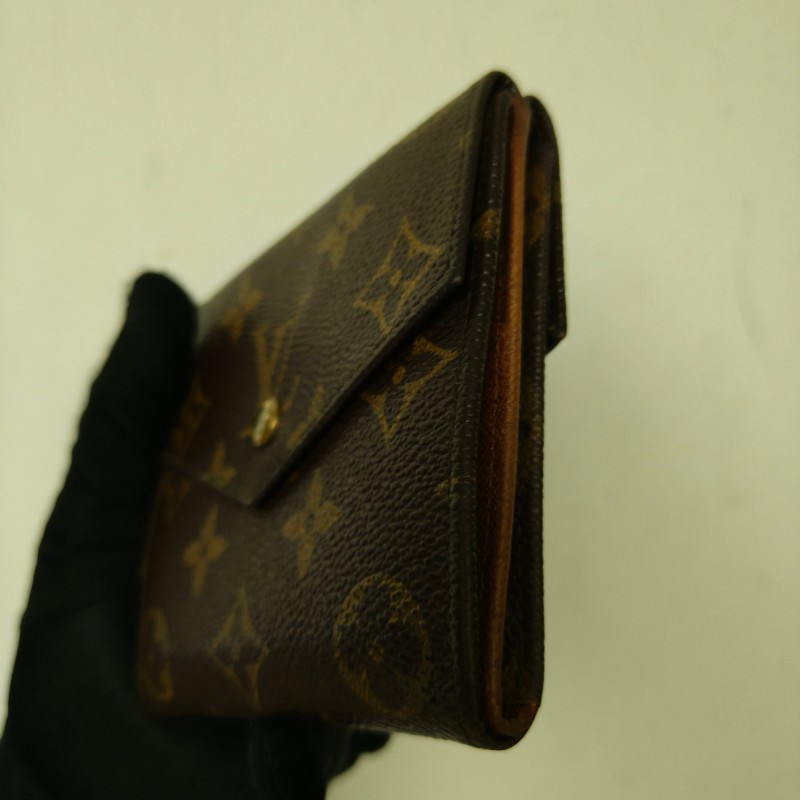 ‼️母親節狂降🫅‼️（原$6800）只到5/10⏰㊣✨Louis Vuitton✨路易威登 LV 老花 釘釦 短夾 皮夾 錢包/二手精品/二手皮夾/保證正品🌳二手樹屋🌳-14