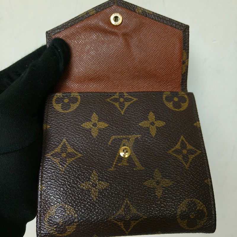 ‼️母親節狂降🫅‼️（原$6800）只到5/10⏰㊣✨Louis Vuitton✨路易威登 LV 老花 釘釦 短夾 皮夾 錢包/二手精品/二手皮夾/保證正品🌳二手樹屋🌳-15