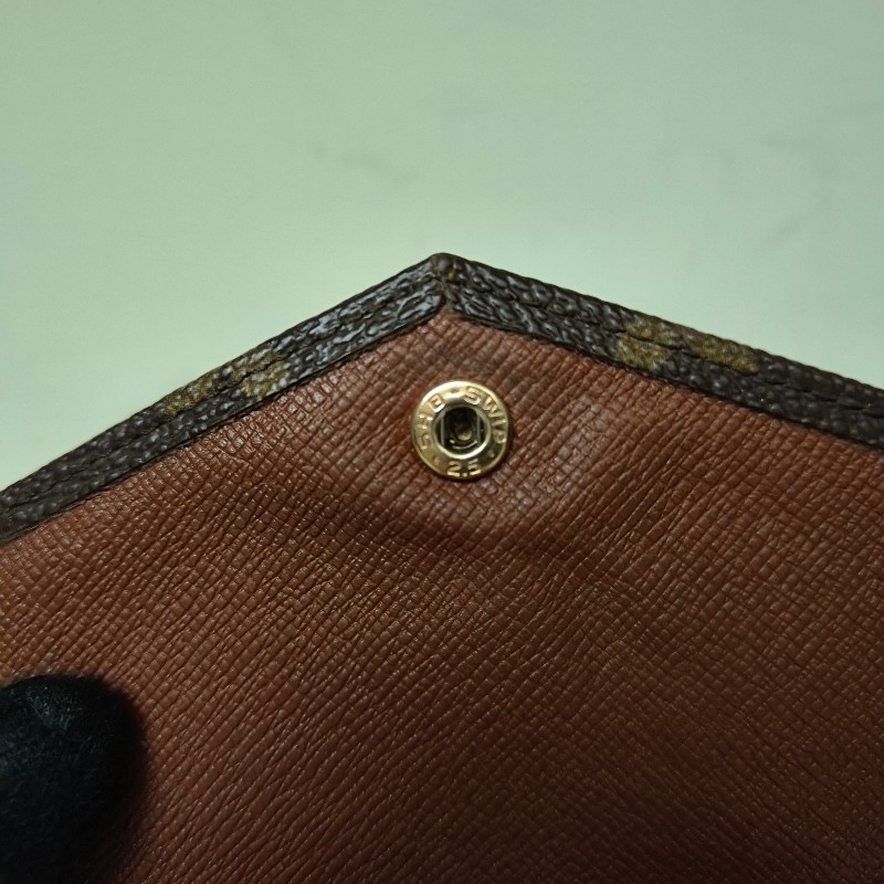 ‼️母親節狂降🫅‼️（原$6800）只到5/10⏰㊣✨Louis Vuitton✨路易威登 LV 老花 釘釦 短夾 皮夾 錢包/二手精品/二手皮夾/保證正品🌳二手樹屋🌳-22