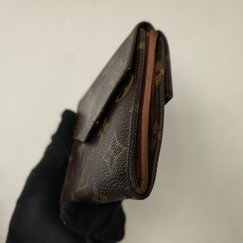 ‼️母親節狂降🫅‼️（原$6800）只到5/10⏰㊣✨Louis Vuitton✨路易威登 LV 老花 釘釦 短夾 皮夾 錢包/二手精品/二手皮夾/保證正品🌳二手樹屋🌳-24