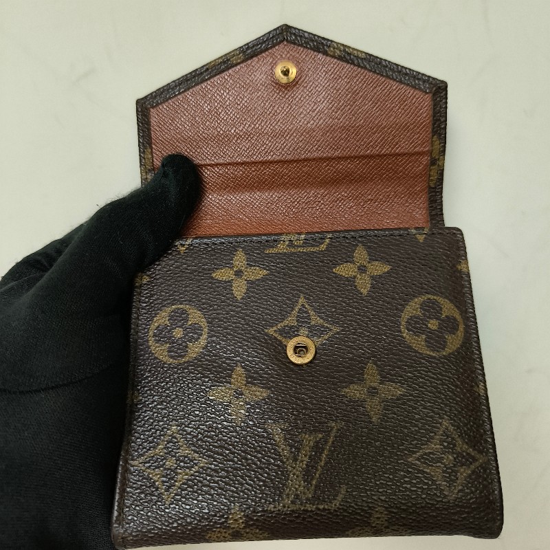 ‼️母親節狂降🫅‼️（原$6800）只到5/10⏰㊣✨Louis Vuitton✨路易威登 LV 老花 釘釦 短夾 皮夾 錢包/二手精品/二手皮夾/保證正品🌳二手樹屋🌳-25