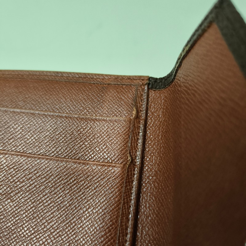 ‼️母親節狂降🫅‼️（原$6800）只到5/10⏰㊣✨Louis Vuitton✨路易威登 LV 老花 釘釦 短夾 皮夾 錢包/二手精品/二手皮夾/保證正品🌳二手樹屋🌳-33