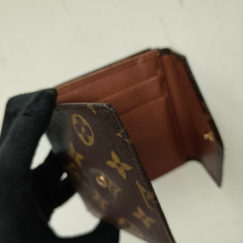 ‼️母親節狂降🫅‼️（原$6800）只到5/10⏰㊣✨Louis Vuitton✨路易威登 LV 老花 釘釦 短夾 皮夾 錢包/二手精品/二手皮夾/保證正品🌳二手樹屋🌳-37