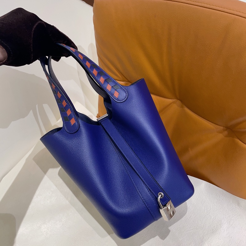 Hermes愛馬仕picotin18菜籃子手提包水桶包-0