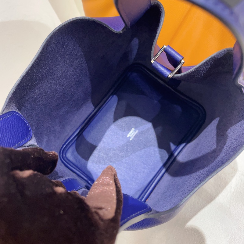 Hermes愛馬仕picotin18菜籃子手提包水桶包-5