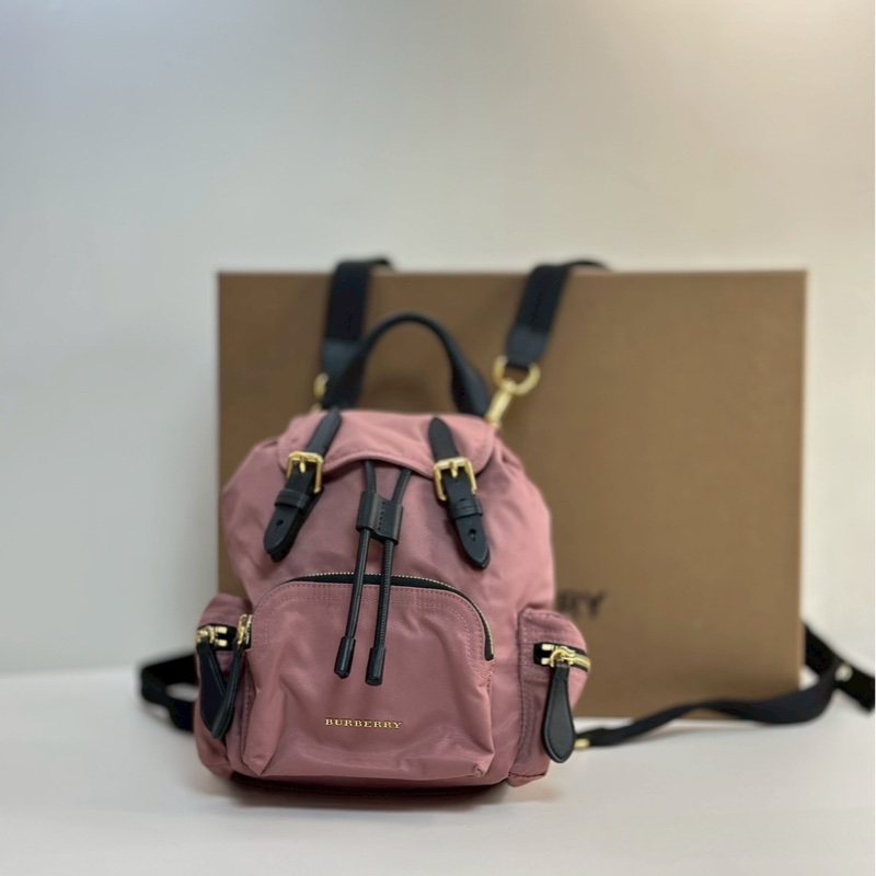 Burberry｜雙肩包 粉-0