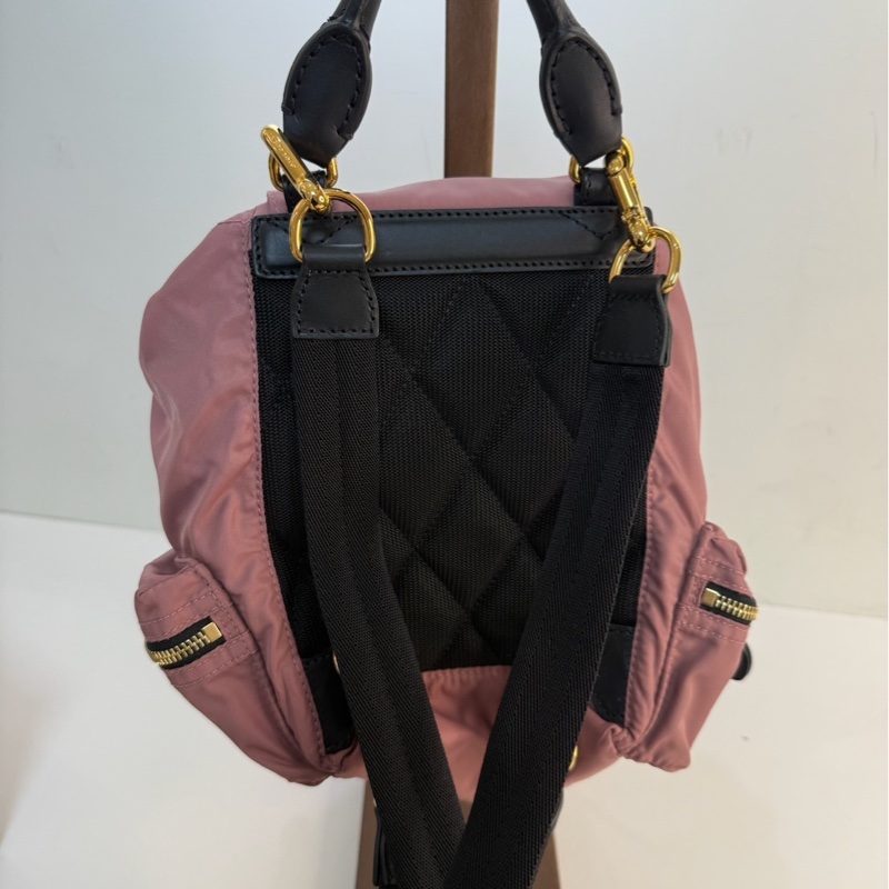 Burberry｜雙肩包 粉-2