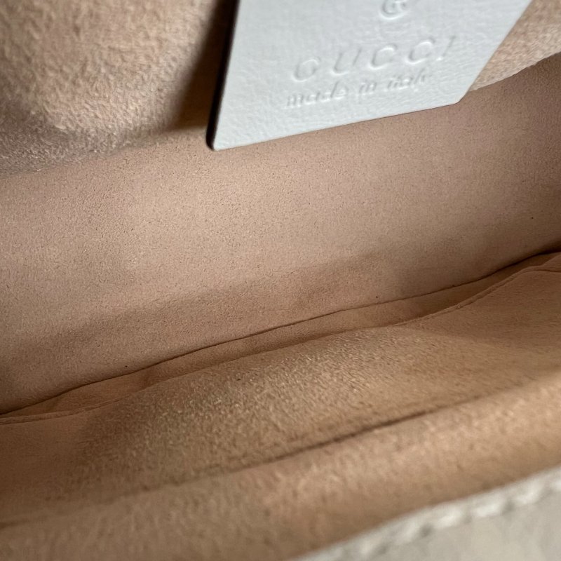 GUCCI 583571 藍拚白MARMONT HANDLE包-6