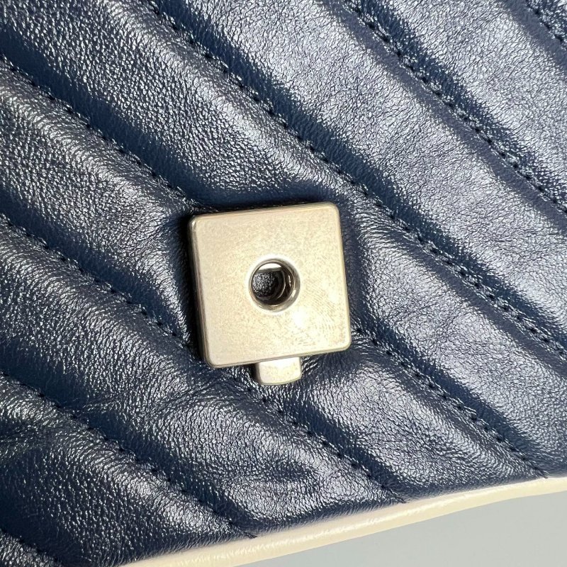 GUCCI 583571 藍拚白MARMONT HANDLE包-8