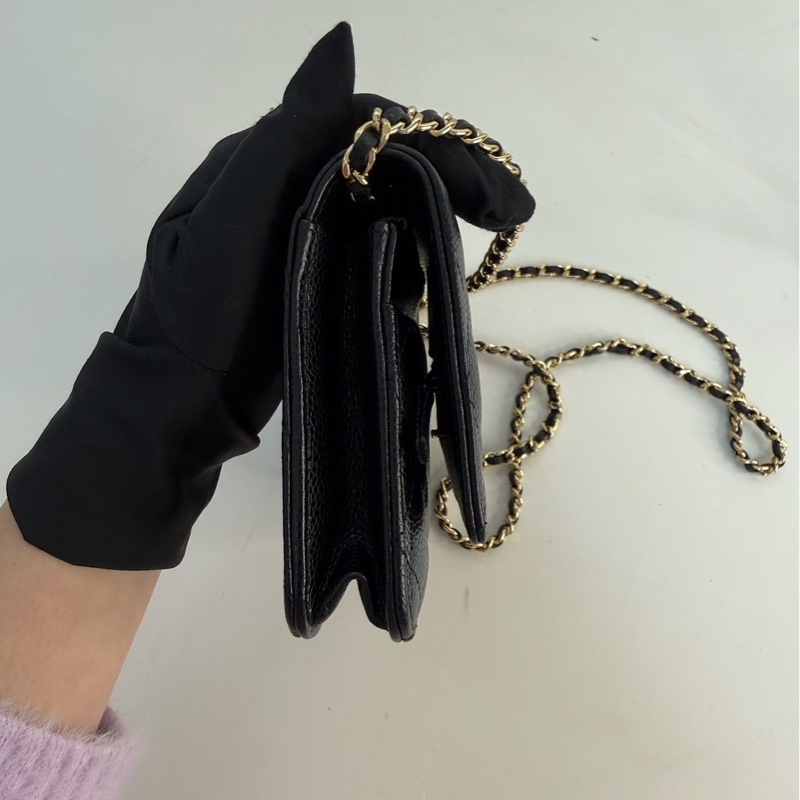 Chanel｜經典款 WOC 金釦-1