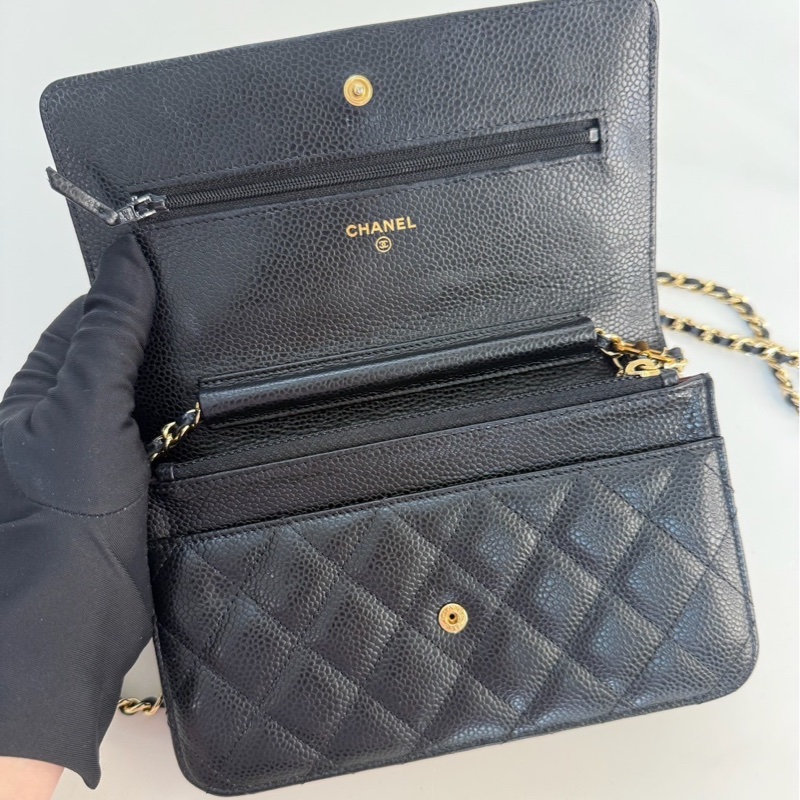 Chanel｜經典款 WOC 金釦-5