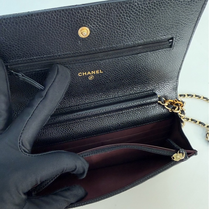 Chanel｜經典款 WOC 金釦-9