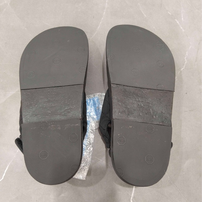 CHANEL  香奈兒cclogo 魔術貼黑色涼鞋  36碼-3