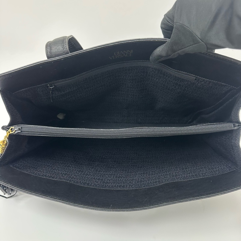 【赫蒂國際精品】Versace 凡賽斯 經典波士頓包 vintage-4