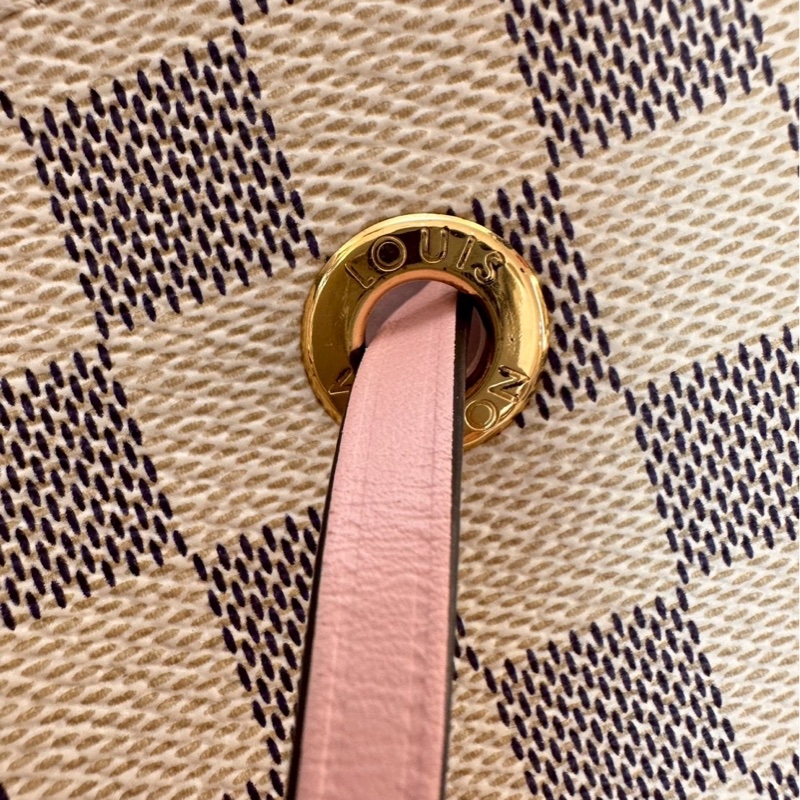 Louis Vuitton｜白棋盤格紋水桶-2