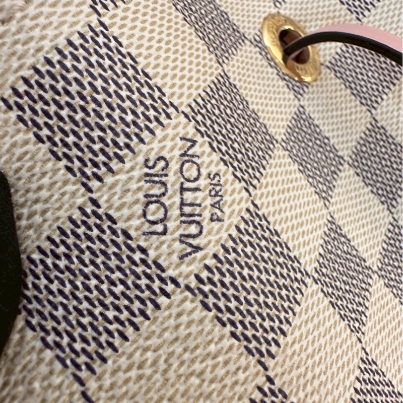 Louis Vuitton｜白棋盤格紋水桶-3