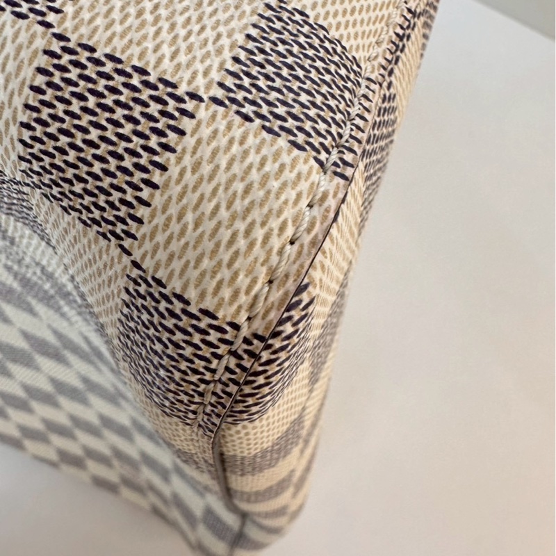 Louis Vuitton｜白棋盤格紋水桶-4