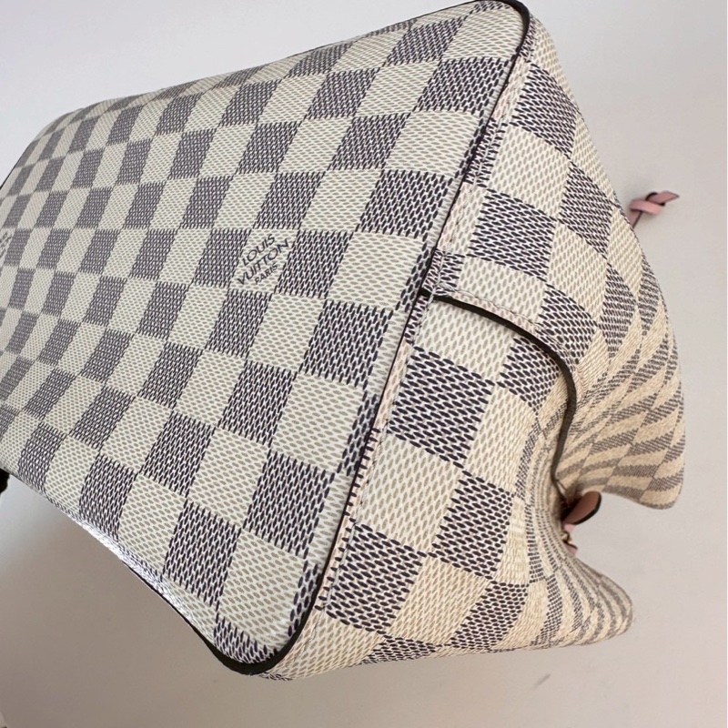 Louis Vuitton｜白棋盤格紋水桶-6