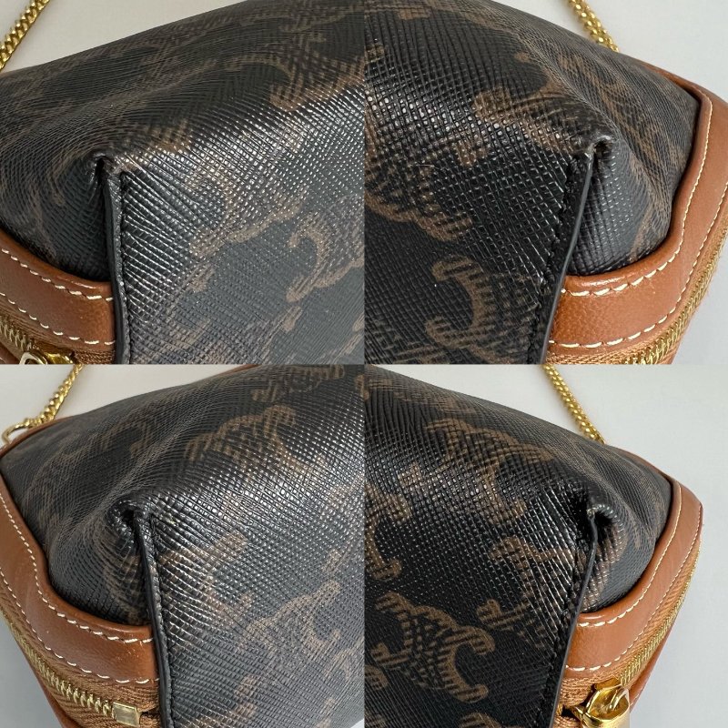 CELINE  老花貝殼包-9