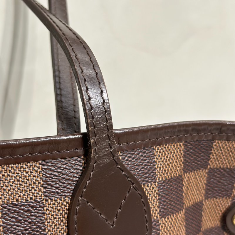 LOUIS VUITTON Neverfull tote - MM棋盤格-8
